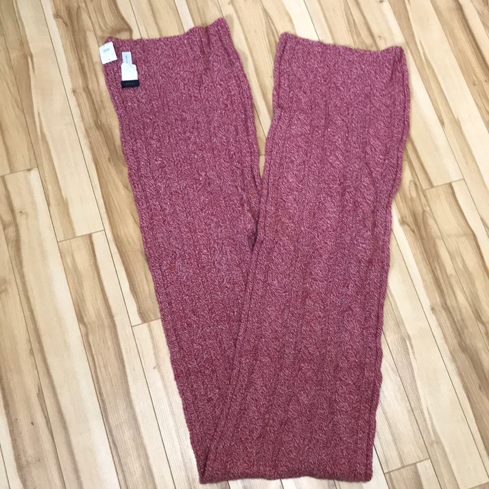 Host pick! J Crew red and white knit scarf